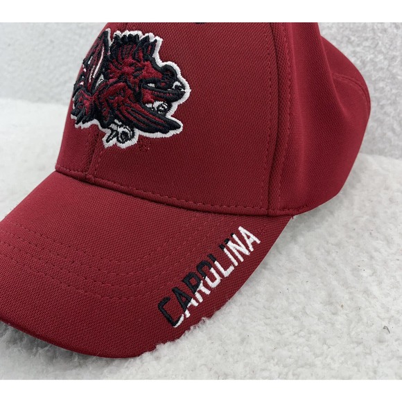Carolina USC Gamecocks Baseball Hat Mens Hook Loop OSFM NCAA College Cocky Logo - Picture 2 of 9